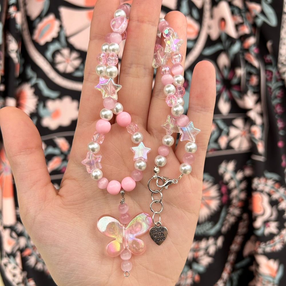 butterfly star necklace